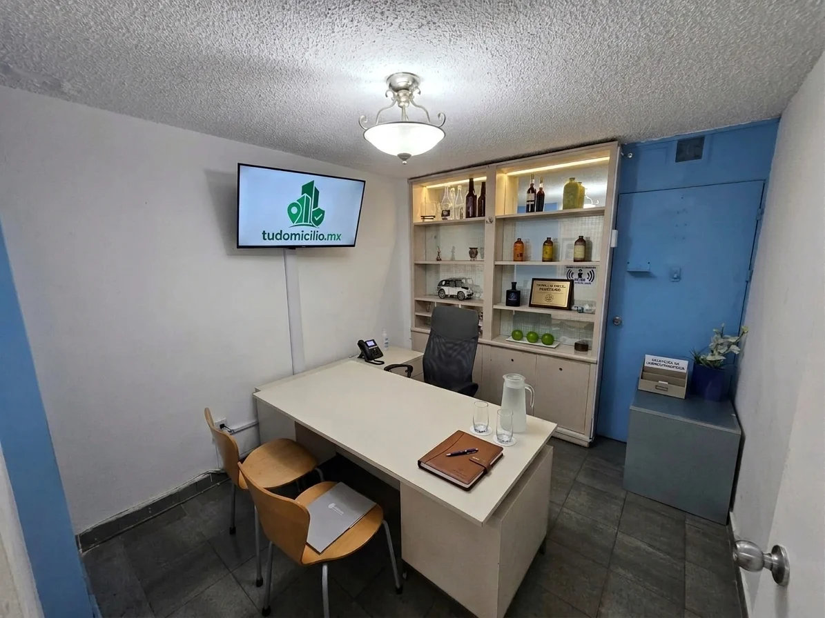 Sala de juntas profesional para domicilio fiscal en Coyoacán CDMX